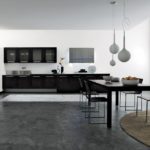 10 вариантов оптимального дизайна черно-белой кухни