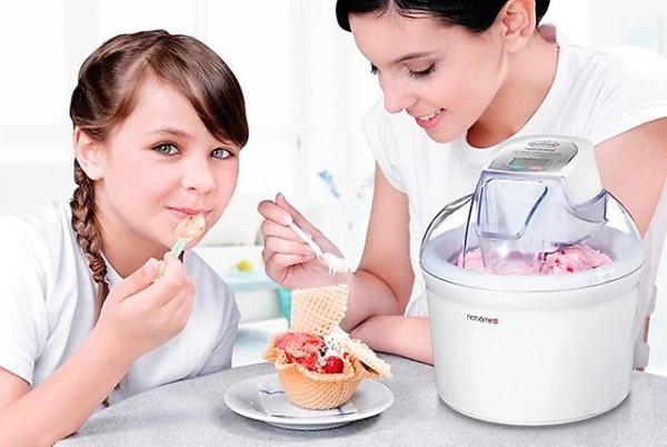 С помощью автоматической мороженицы вы приготовите для себя и своих близких десерт на любой вкус