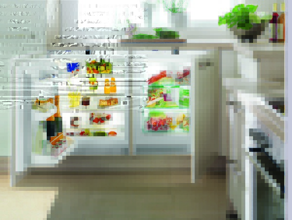 Холодильник на кухне встроенный