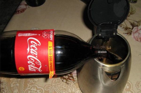 Кока Кола против накипи