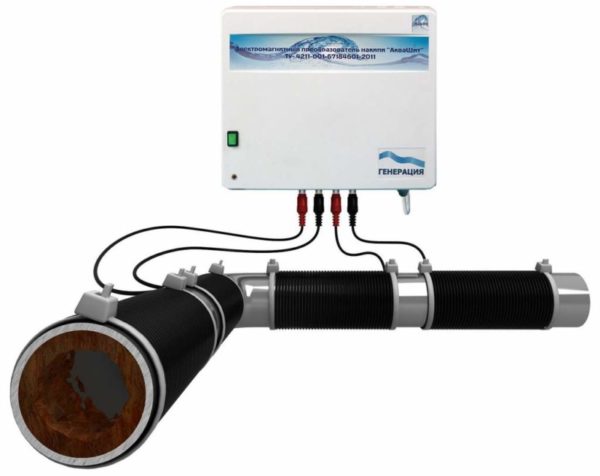 Аппарат для электромагнитной очистки воды от железа