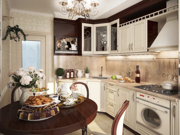 Дизайн маленькой и большой кухни в частном доме: подбор стиля