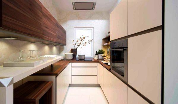 Дизайн узкой малогабаритной кухни: как обустроить длинную узкую кухню