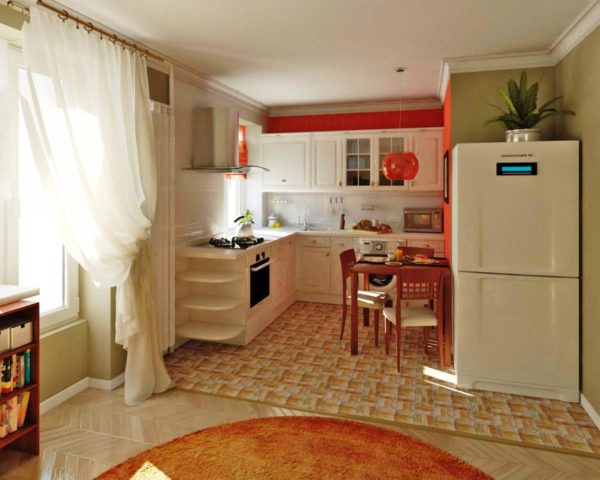 маленькие кухни 7 кв м дизайн фото