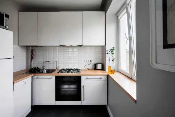 Дизайн угловой кухни 5 кв метров