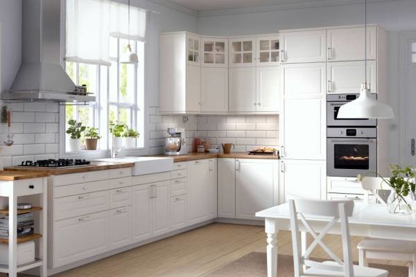 Мебель для кухни в скандинавском стиле