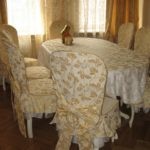 чехлы для стульев на кухню