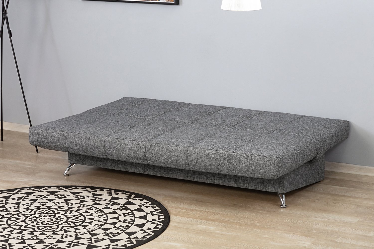 диван без боковых подлокотников