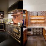 активное применение натуральных материалов - дерева, камня, керамики, эклектика