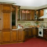 фасады из массива дерева для кухни