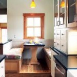 Интерьер маленькой кухни