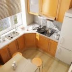 Цвета маленькой кухни