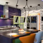 Многофункциональная встроенная техника отличительная черта стиля хай-тек