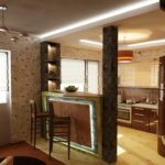 3 маленькие кухни 7 кв м дизайн фото