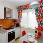 Выбор штор на кухню