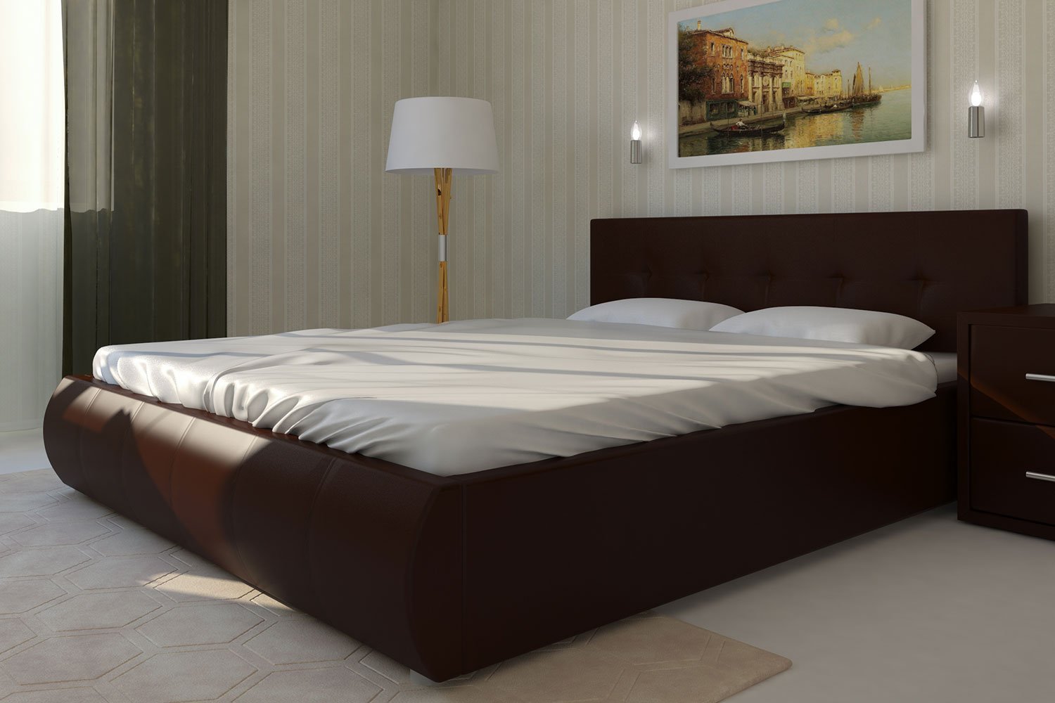 2х спальные кровати с подъемным механизмом с матрасом
