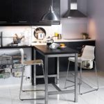 Стол барная стойка на маленькой кухне 2