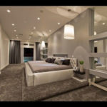 светящийся потолок из гкл в спальне