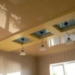 Потолок на кухне 9 кв м