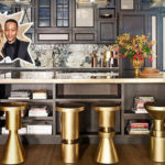 латунь в интерьере кухни