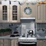 Даже на тесной кухне в стиле прованс всегда будет уютно и тепло