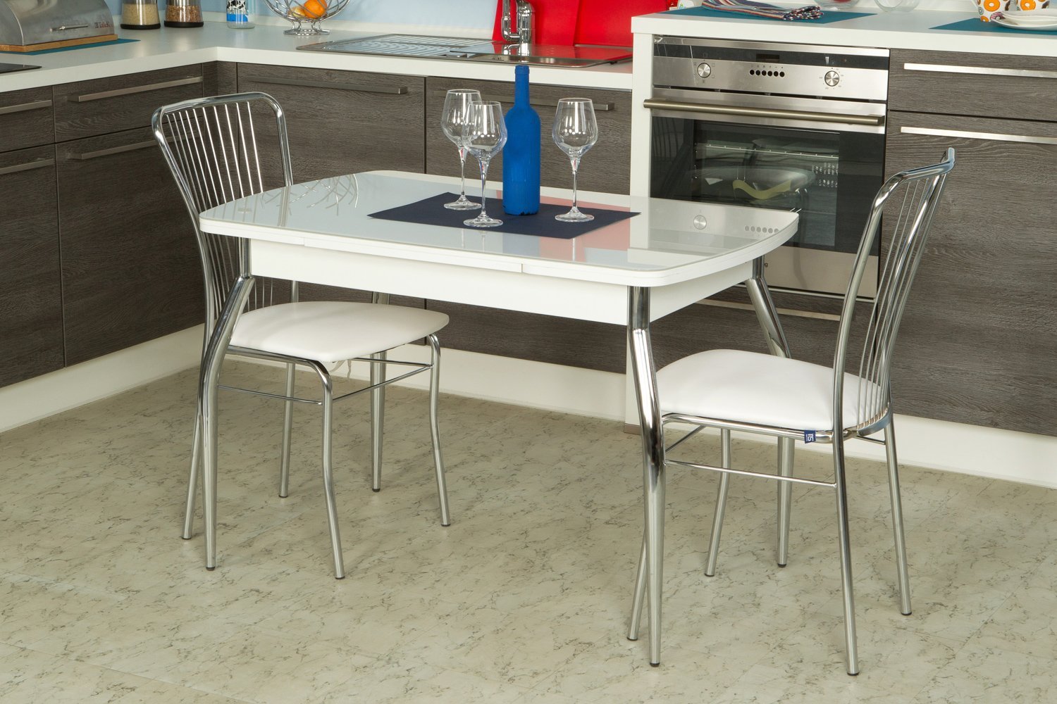 стол со стульями для кухни хофф