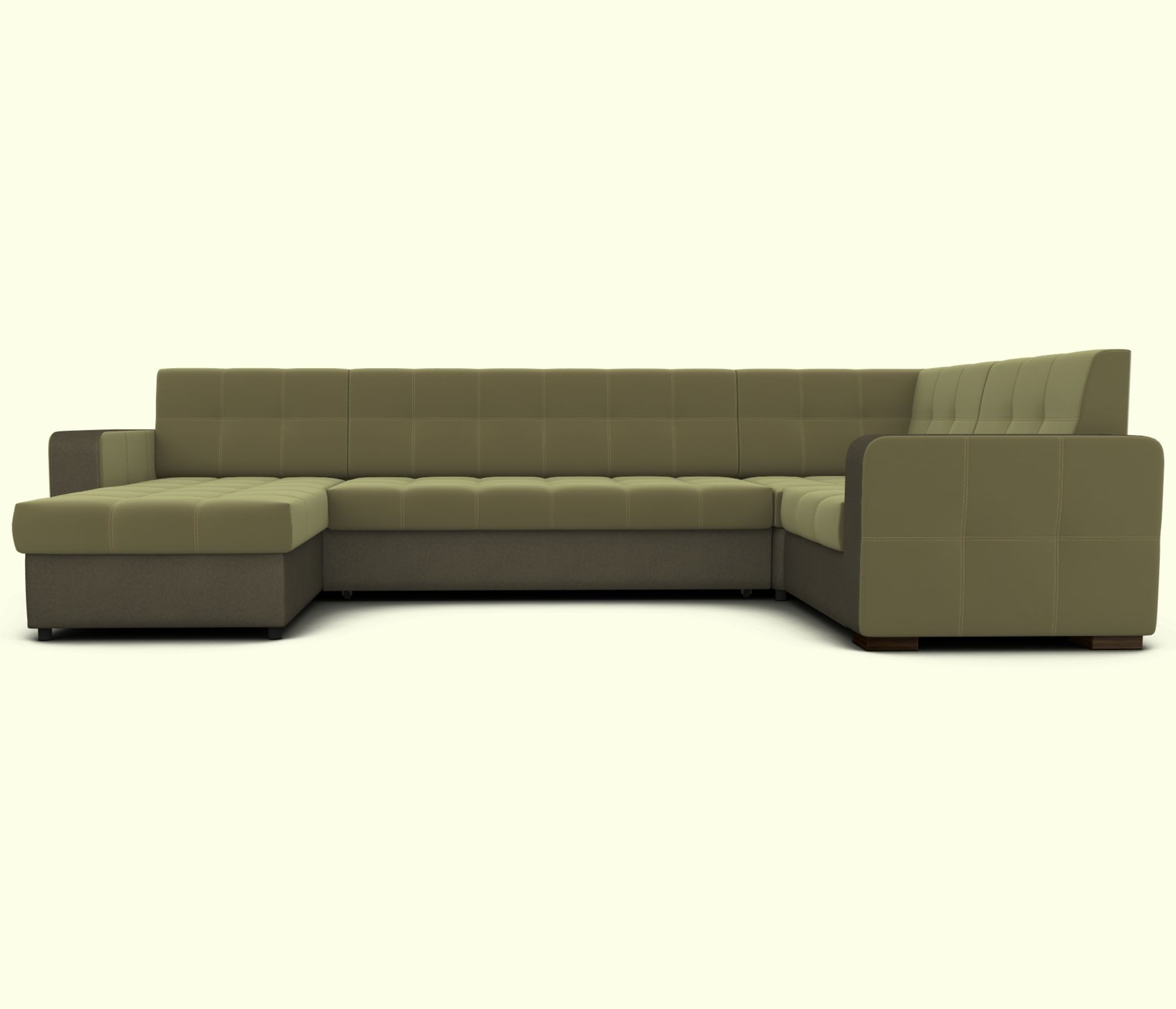угловой диван окленд п образный левый